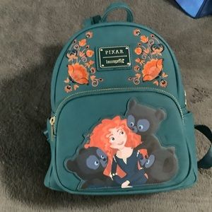 LoungeFly Brave Triplets mini backpack